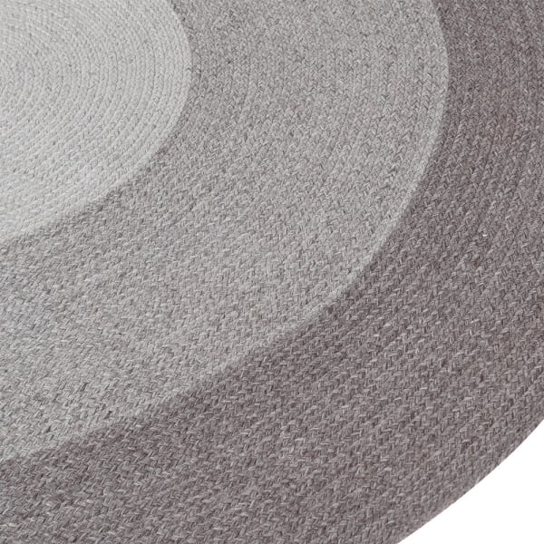 Recycled Woven Beige Rug 6ft round
