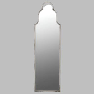 Cream Distressed Decorative Wall Mirror