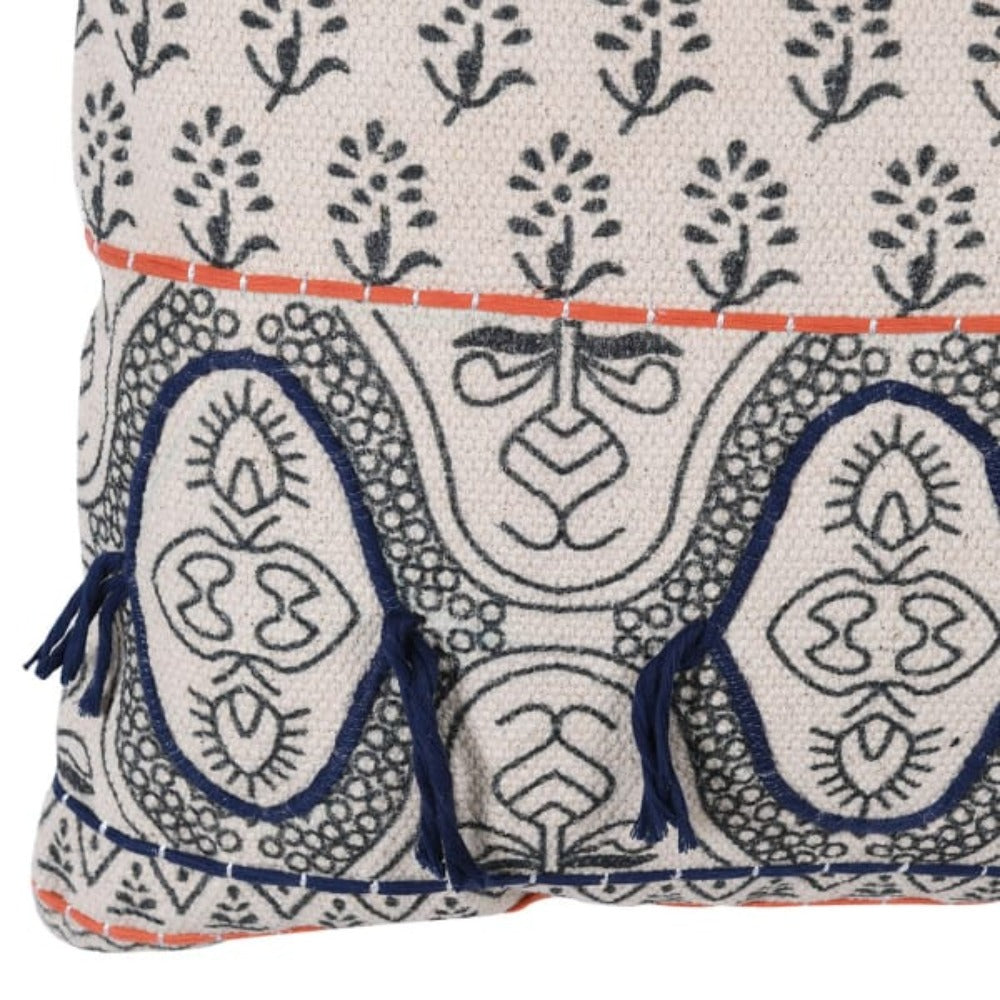 Hand Block Print Cotton Cushion