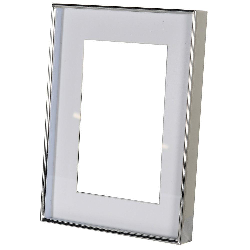 10x15 Thin Silver Plate Photo Frame Default Title