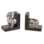 Silver Dachshund Bookends Default Title