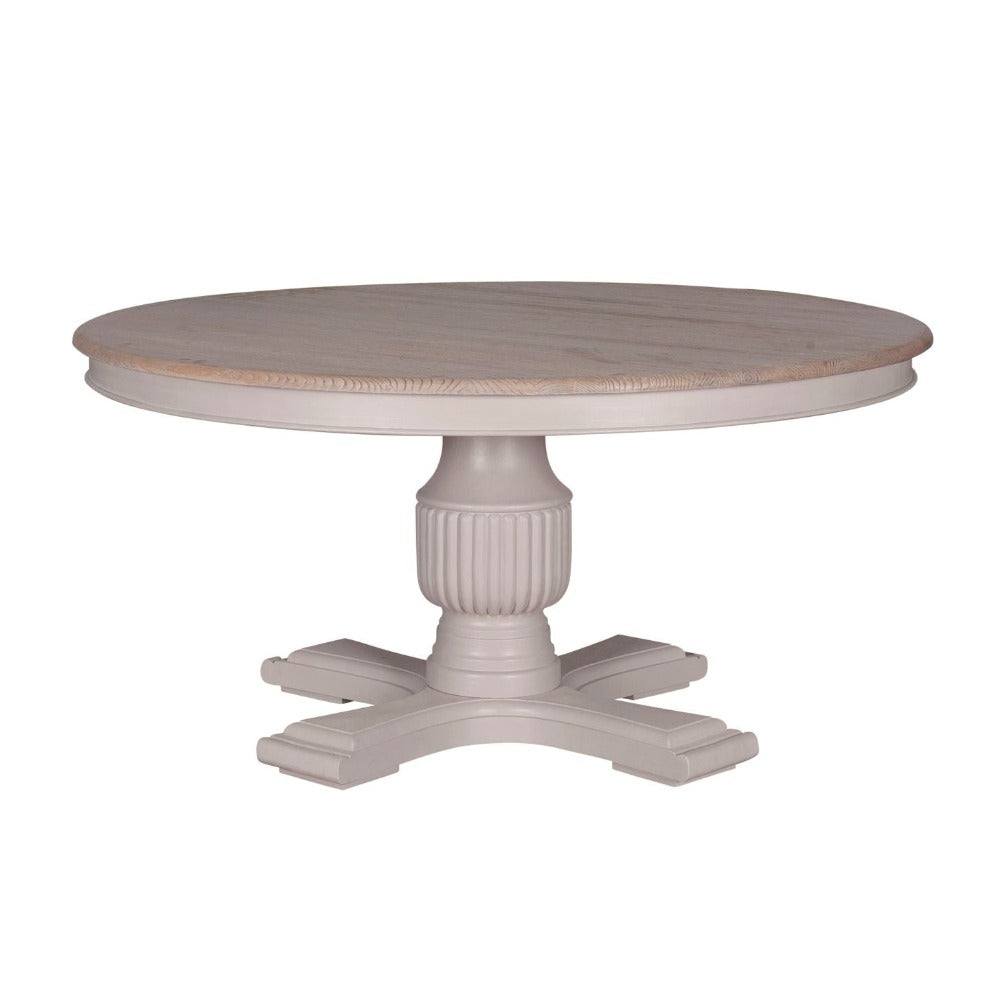 Sofia Round Dining Table Hardwick & Rustic Brown Default Title