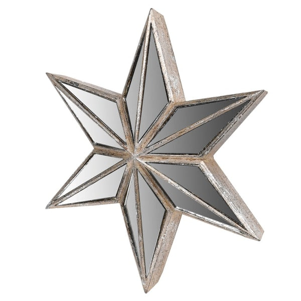 Mirrored Star Wall Decoration