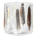 Feather Candle Holder