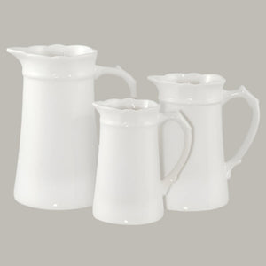 White Ceramic Jug