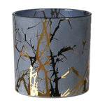 Frosted Gold Twig Candleholder