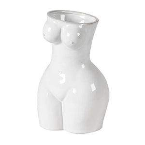 Voluptuous Stoneware Vase