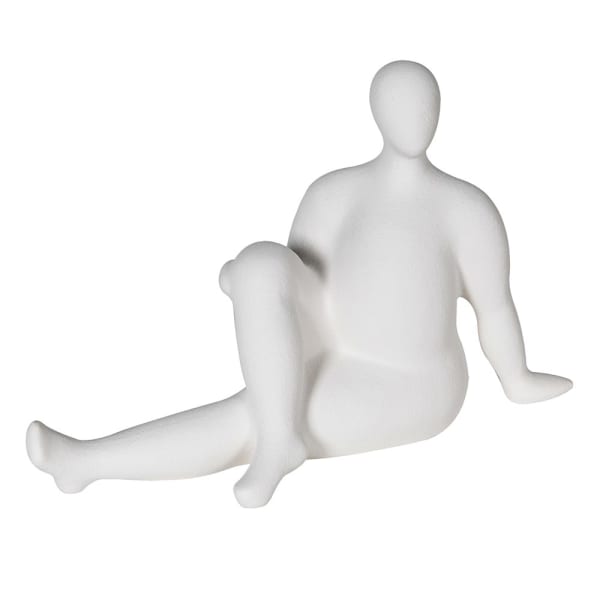 Relaxed Porcelain Figure