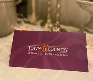 Town & Country Physical Gift Voucher