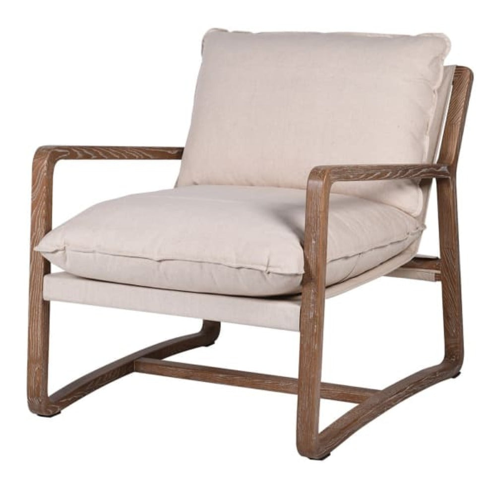 Natural Ash Lounge Chair