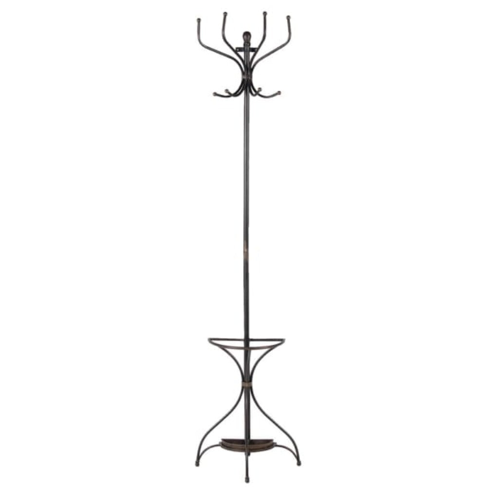 Metal Wall Mount Coat & Umbrella Stand