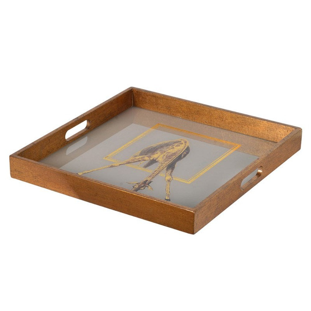 Square Giraffe Tray