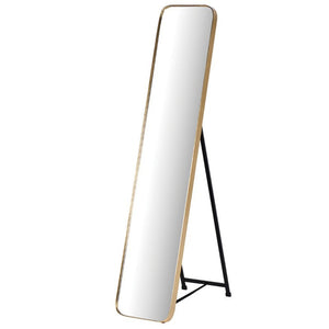 Gold Framed Tall Mirror Default Title