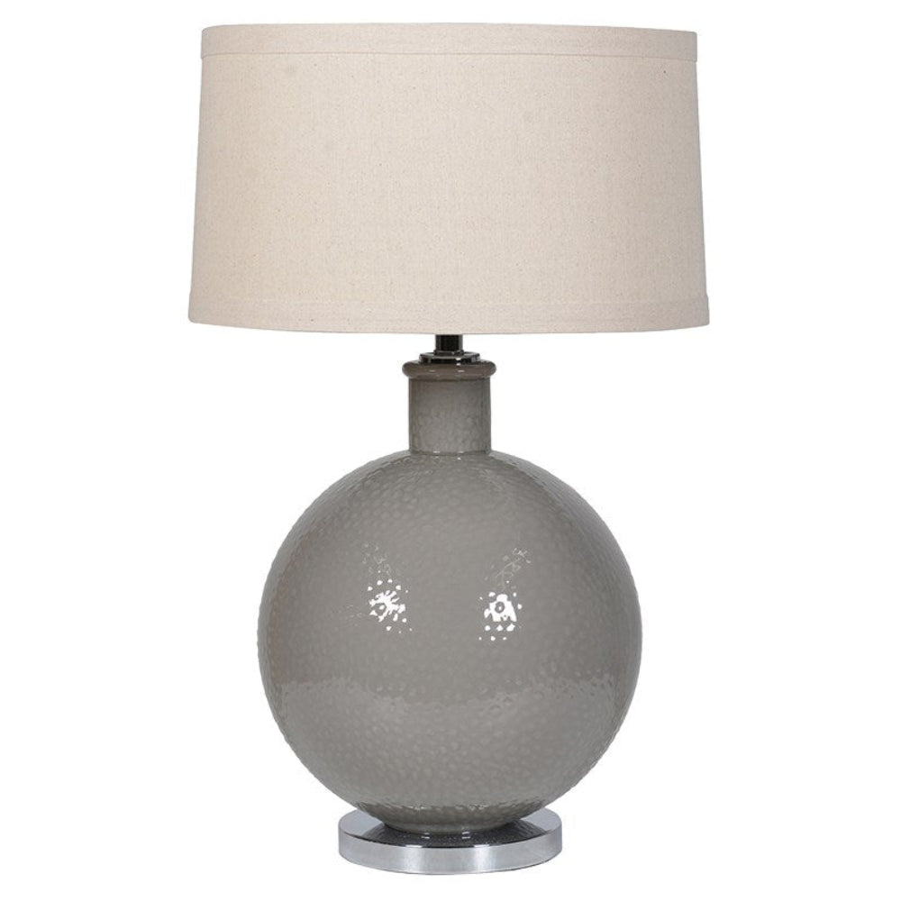 Ceramic Ball Lamp Beige Shade Default Title