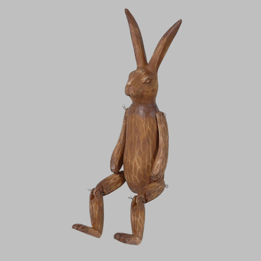 Brown Wood Effect Rabbit