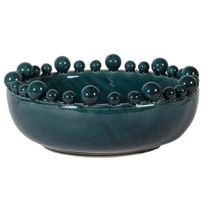 Teal Bobble Bowl With Balls