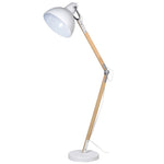 Matt White Adjustable Floor Lamp