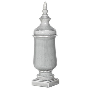 
            
                Load image into Gallery viewer, Grey Ceramic Urn With Lid
            
        