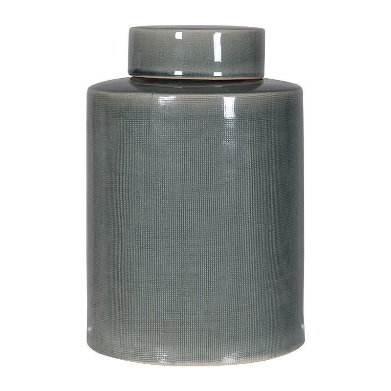 
            
                Load image into Gallery viewer, Large Ceramic Green Jar
            
        