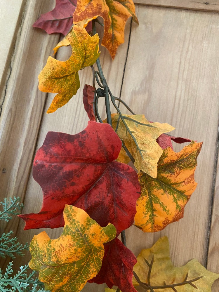 185cm /6 ft. Maple Leaves Garland