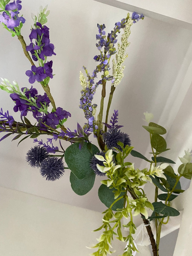 Lavender and Eucalyptus Floral Garland