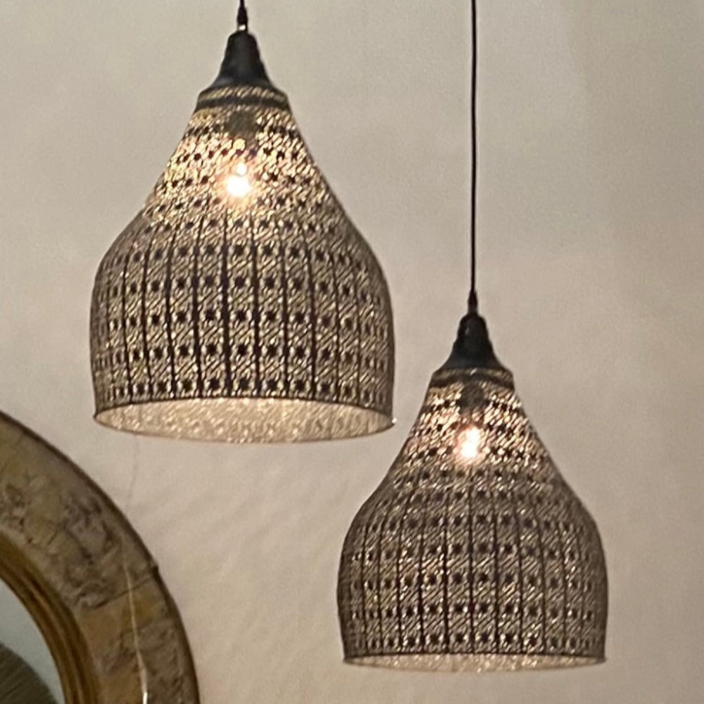
            
                Load image into Gallery viewer, Distressed Moroccan Hanging Light
            
        