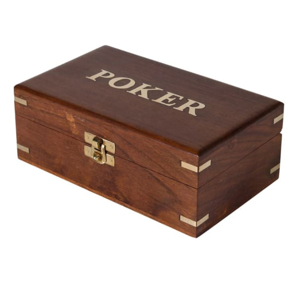 
            
                Load image into Gallery viewer, Poker Set in Wooden Box
            
        